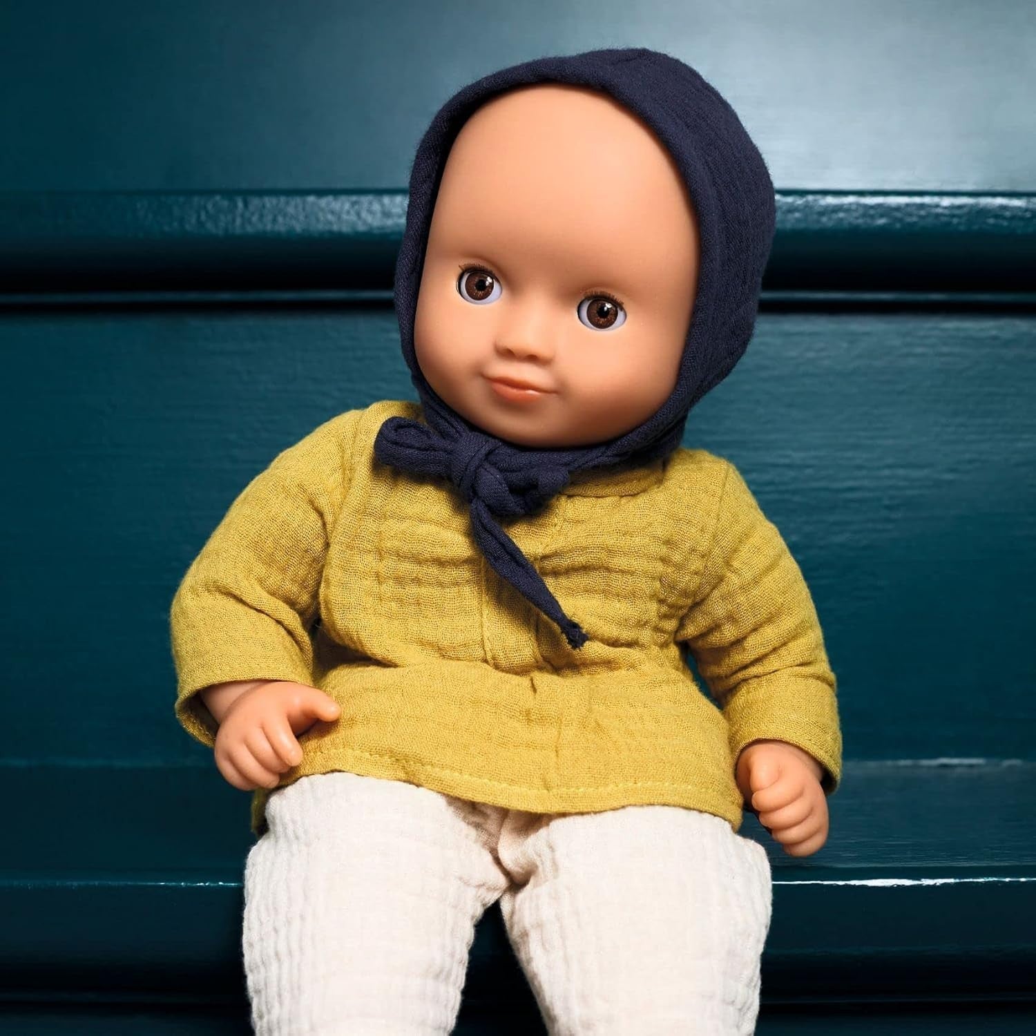 32cm Soft Baby Doll Sleepy Eyes Vinyl Body Lightweight First Doll Toddler