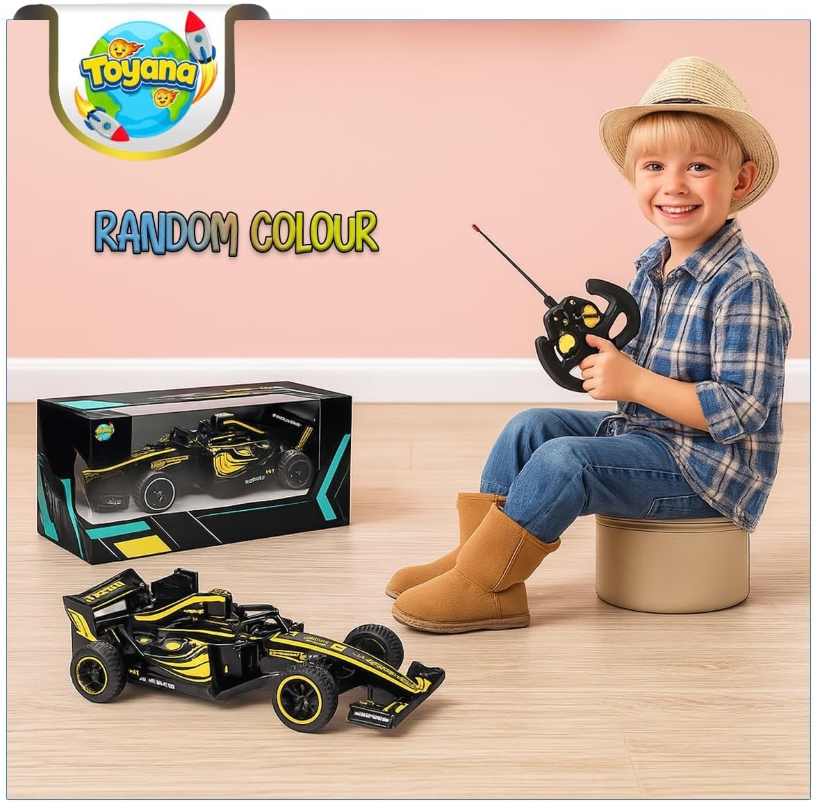 Remote Control Car for Kids 2.4GHz Fast Drift Racing Toy – Durable