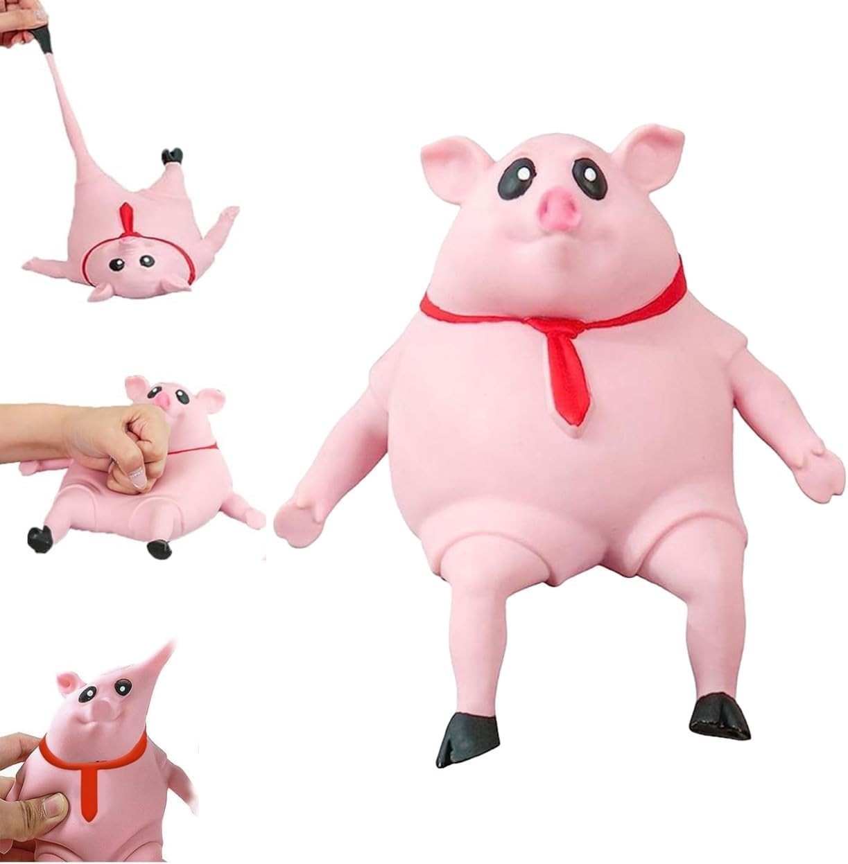 Large Stress Pig Squishy Toy Pink Anti Stress Funny Animal Fidget