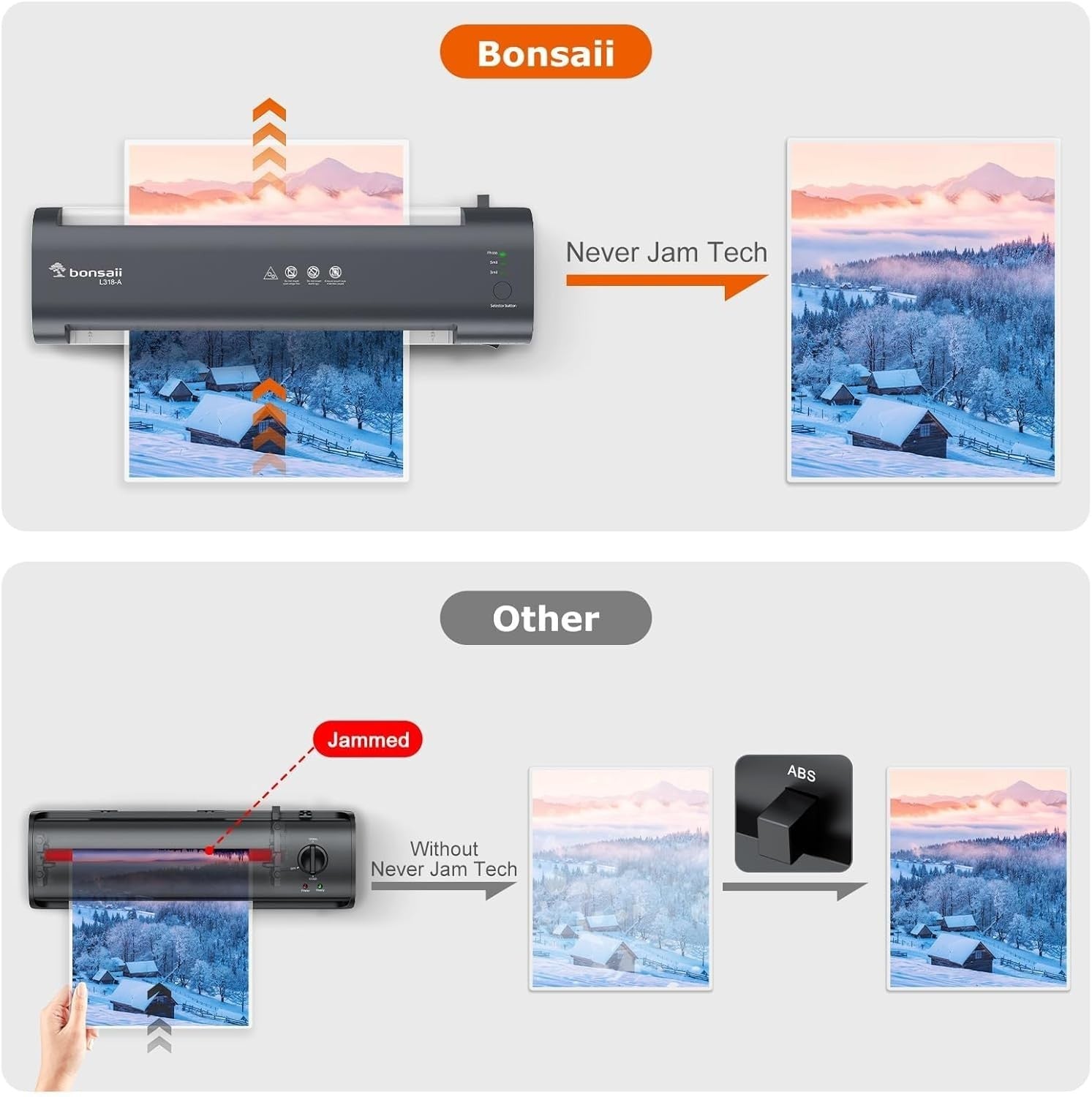 A3 Laminator Machine Fast 3 Min Warm Up 300mm Min Jam Release