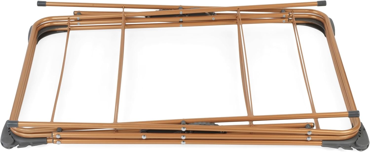 3 Tier Clothes Airer Folding Laundry Drying Rack Compact Indoor Stand
