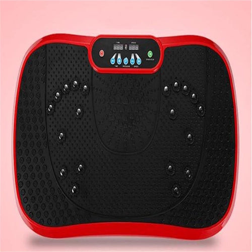 Vibration Plate Exercise Machine 99 Levels 5 Programs Remote Bands