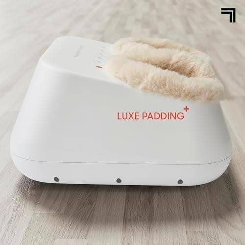 Shiatsu Foot Massager Heat Compression 3 Modes Intensity Timer Ultra-Soft