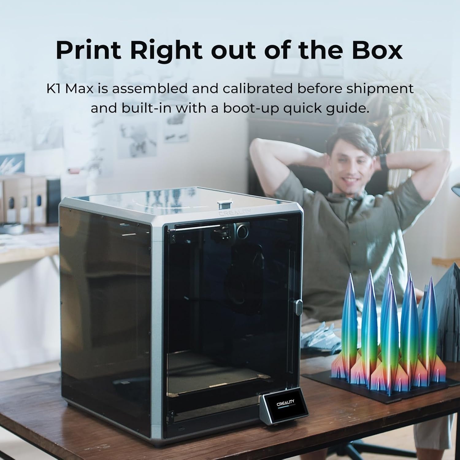 High Speed CoreXY 3D Printer 600mm/s Large Build AI Auto Level