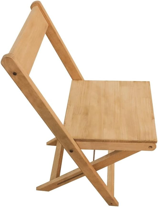 Foldable Dining Table with 4 Chairs Space Saving Butterfly Oak Set