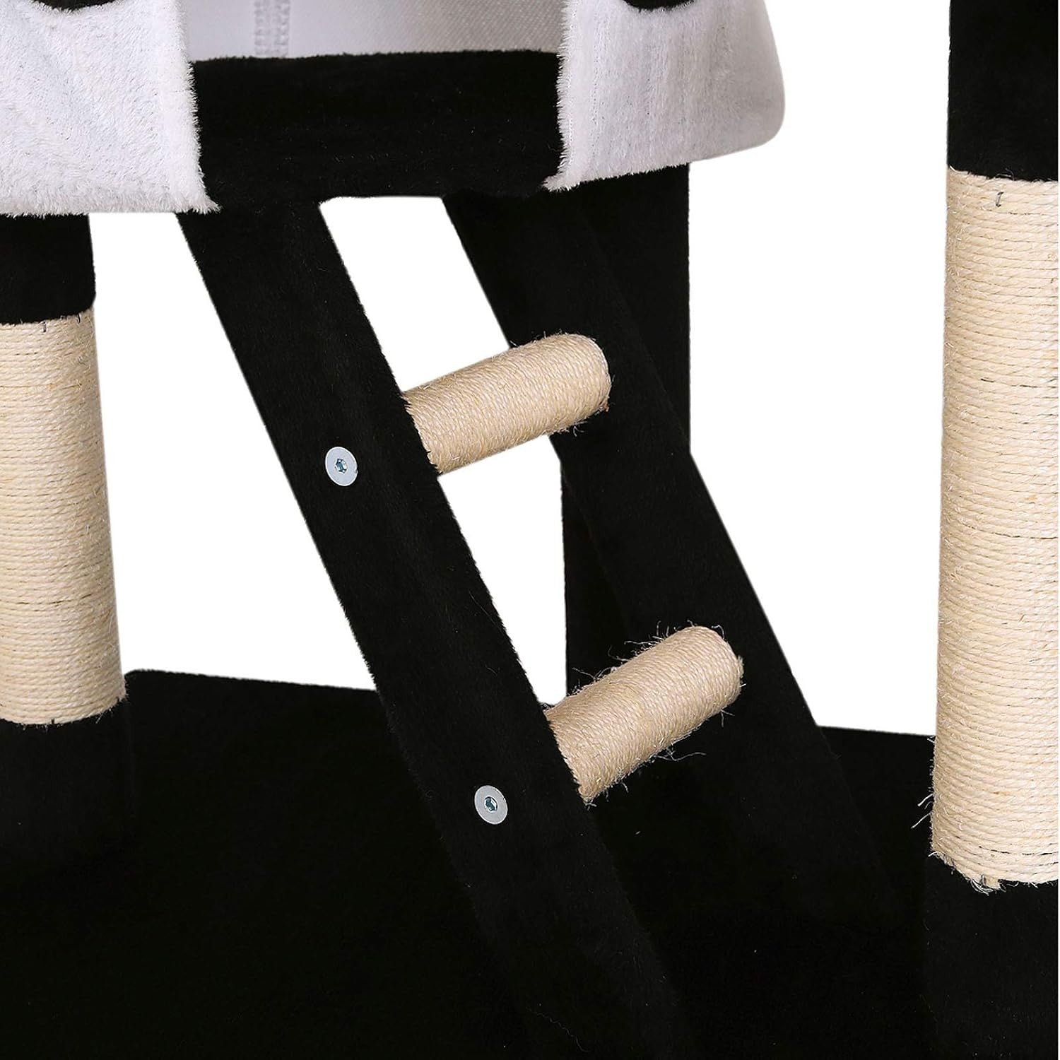 Floor to Ceiling Cat Tree 240–260cm Adjustable Climbing Scratching Tower