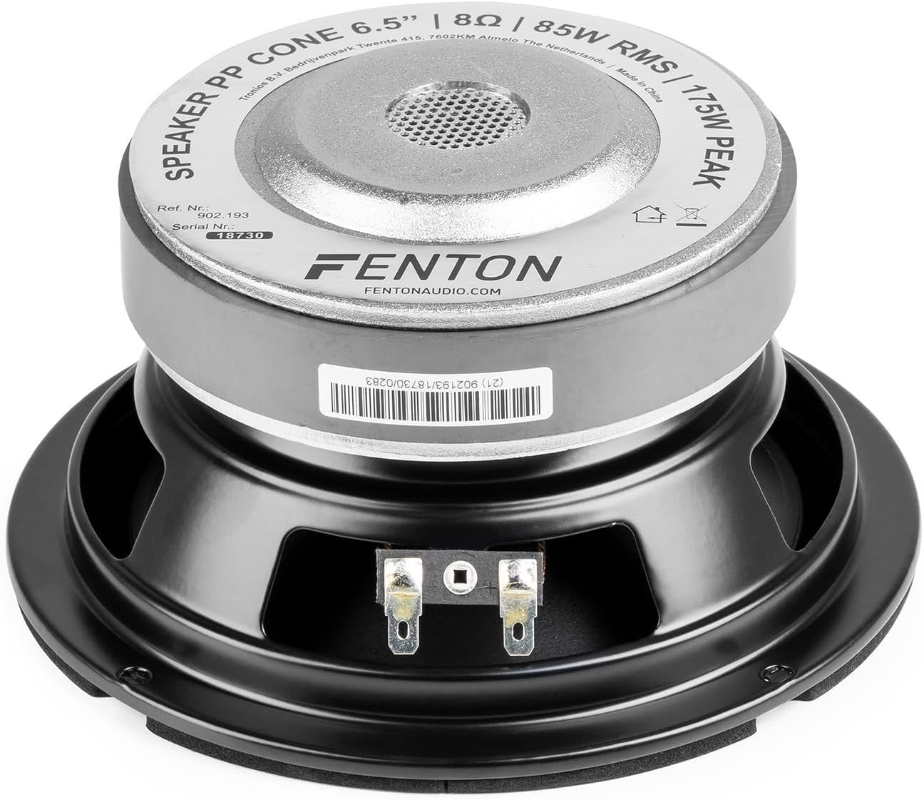 Fenton SSB3018 6.5 Inch 350W Mid Woofer Speakers Pair Hi-Fi PA Audio Drivers