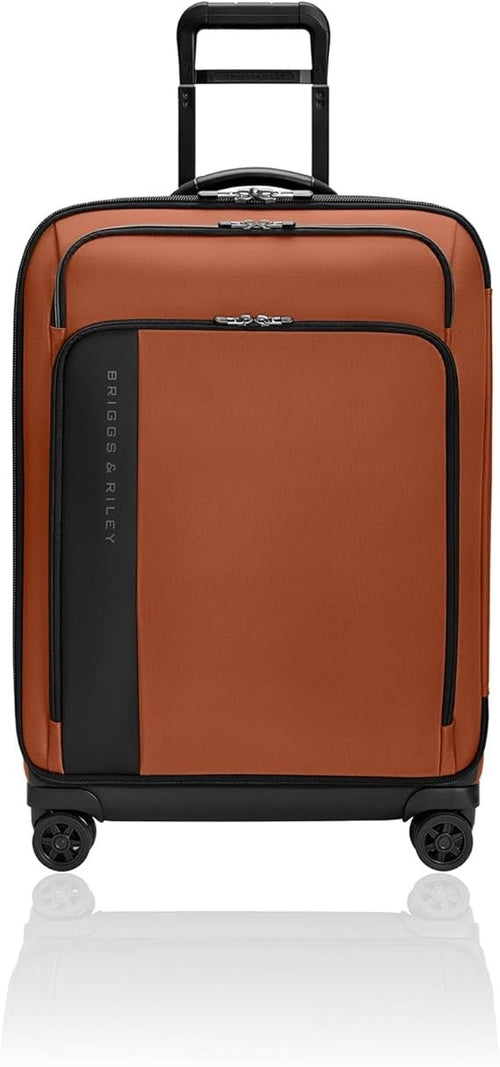 26” Medium Expandable Spinner Suitcase Smooth Wheels Travel Luggage