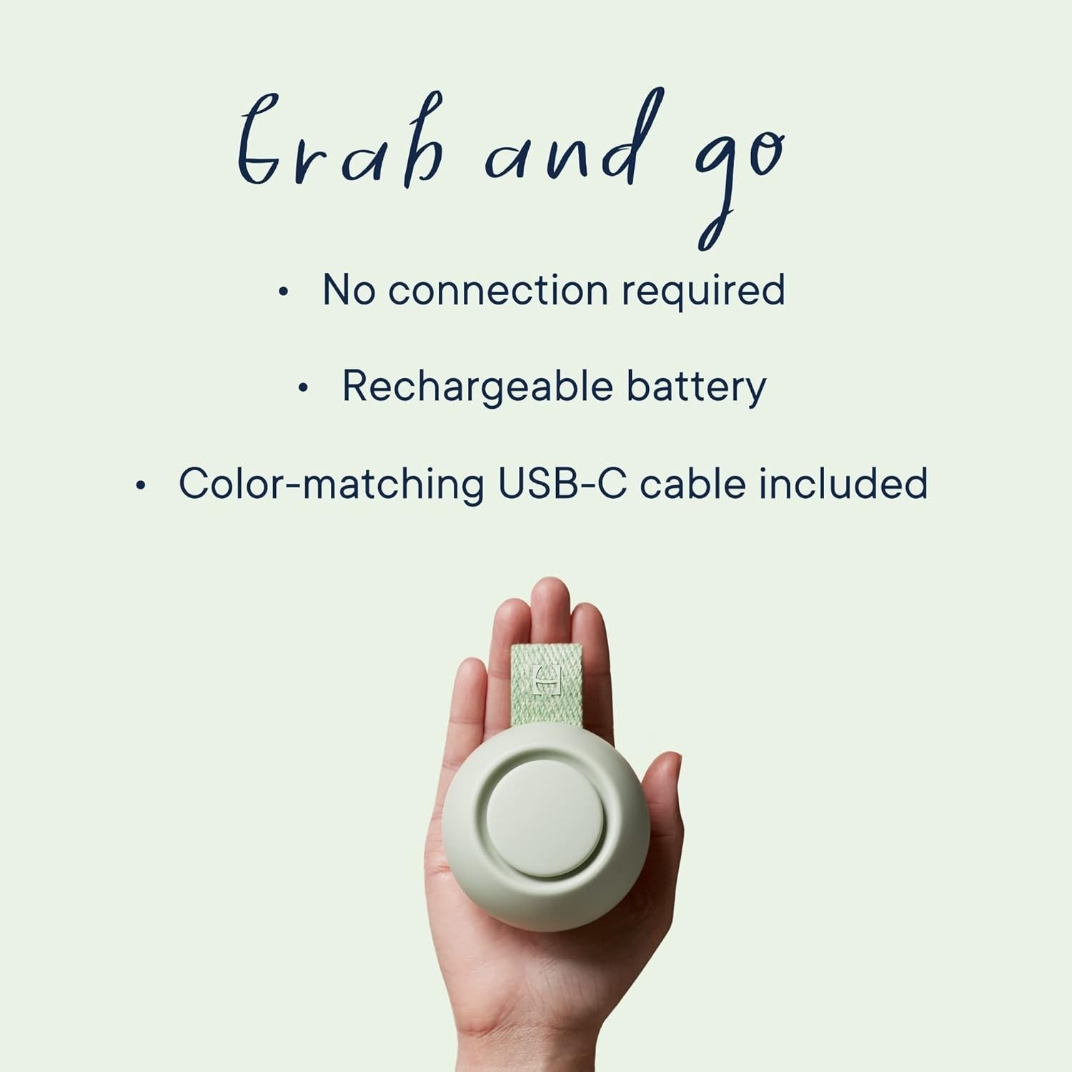 Portable Baby Sound Machine | 10 Sleep Sounds | Rechargeable Travel White Noise