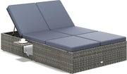 CASARIA Double Sun Lounger 2-Seater | 7-Position Adjustable Recliner