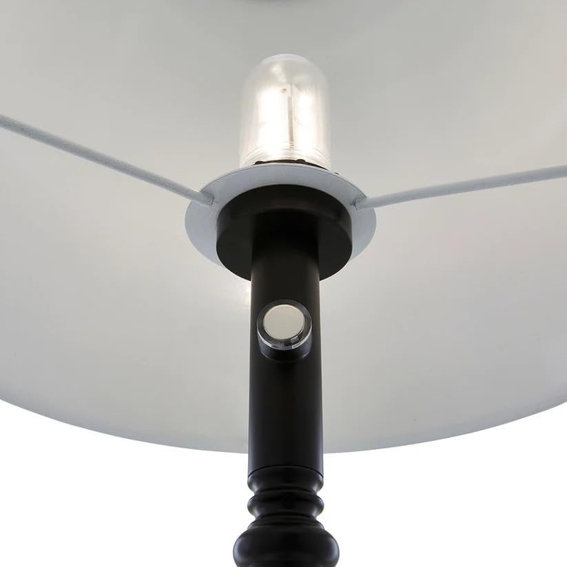 Cordless LED Floor Lamp 155cm Tall, USB Recharge, Dimmable Warm Light