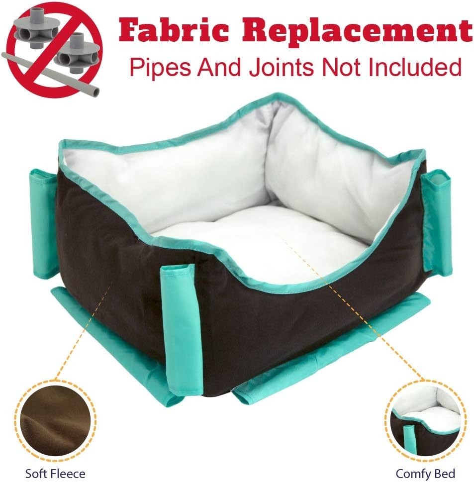 Cat Furniture Sleeper Bed Add On Soft Fleece Modular Cat Rest Bed