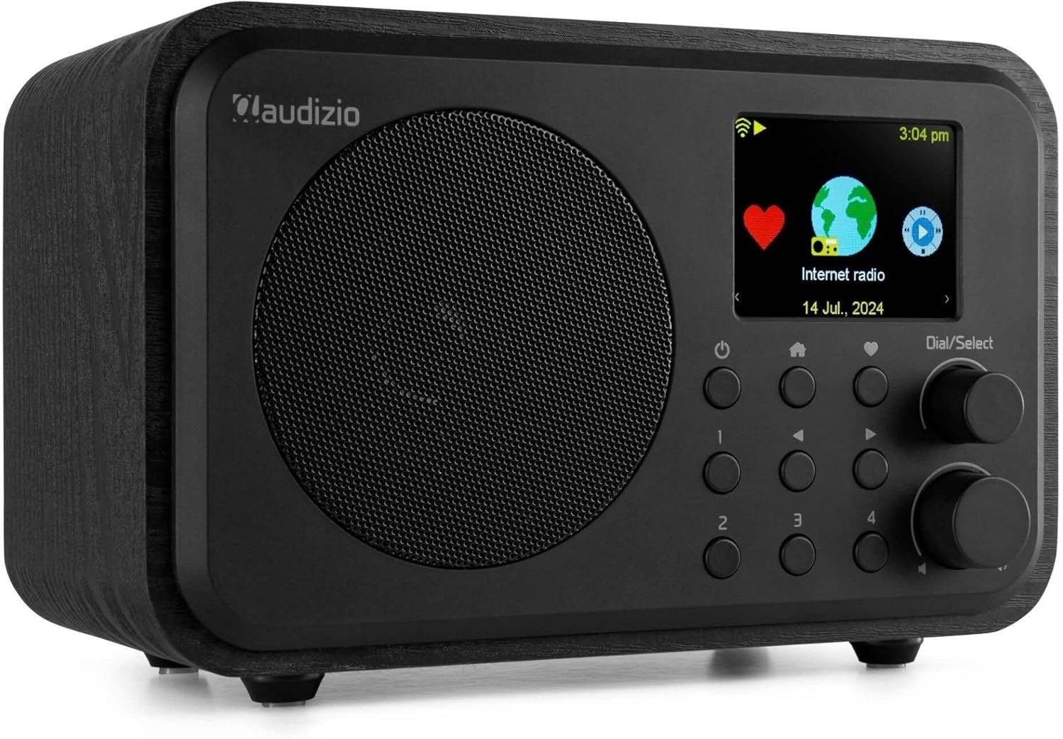 Portable DAB/DAB+ Internet Radio with Bluetooth, FM & Alarm Clock
