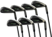 Right Hand Stiff Flex Iron Set 4-PW Steel Shafts Forgiving Distance