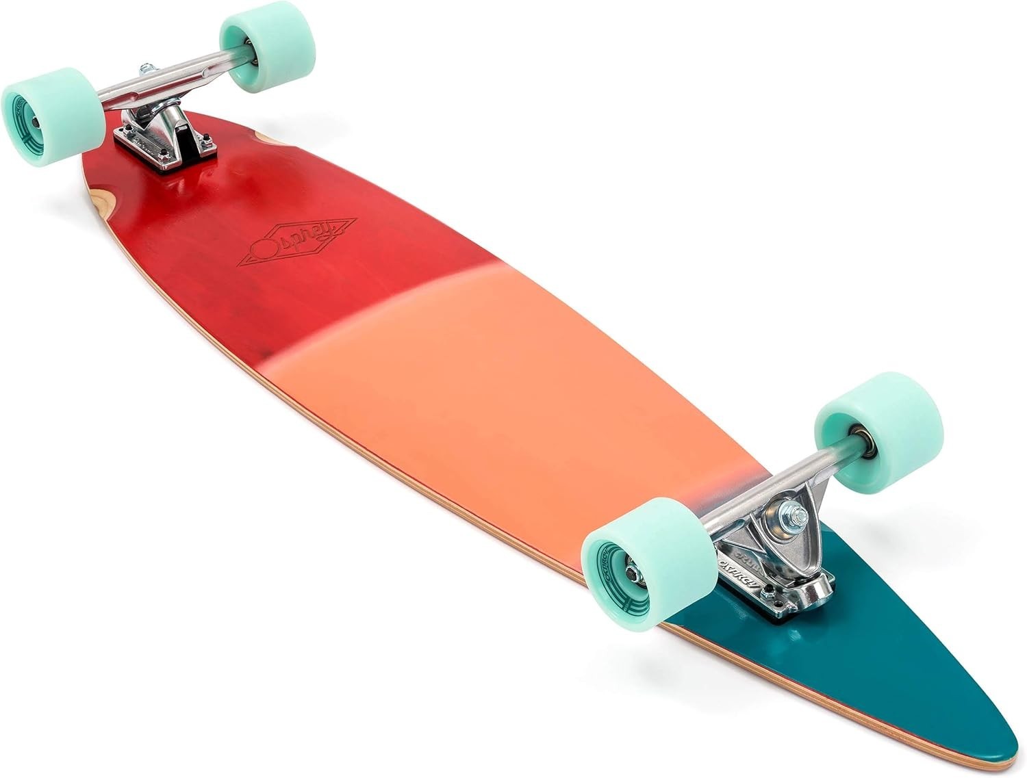 Pintail Longboard 40in Maple Carving Cruiser Skateboard Adult Beginner Ride