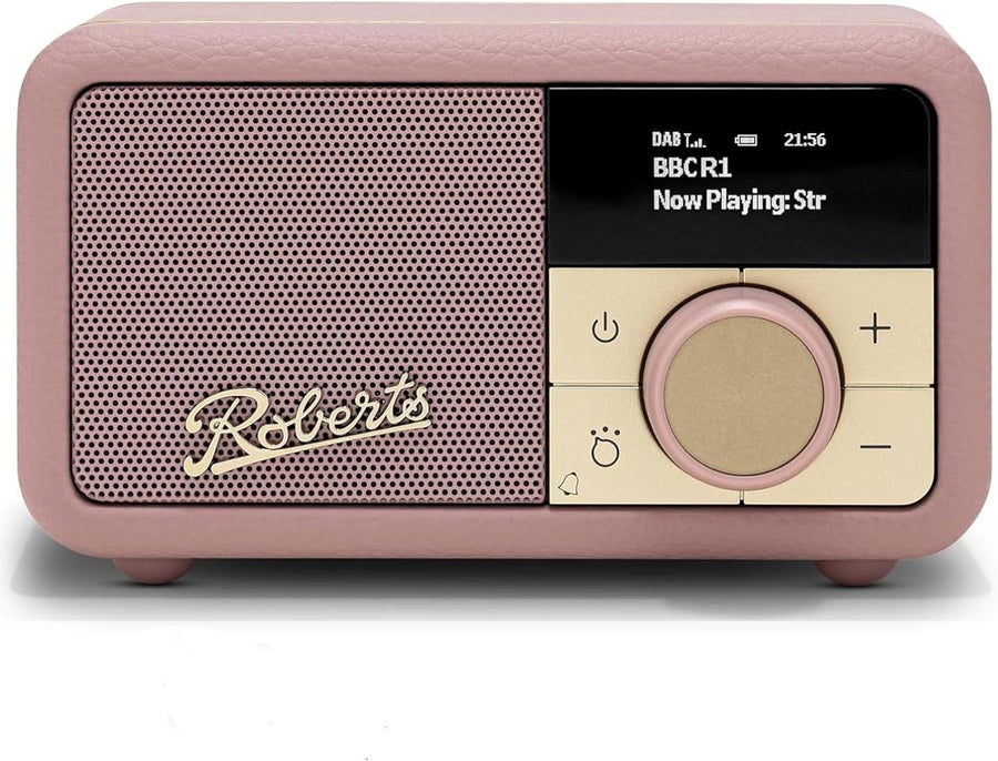 Portable DAB+ FM Radio Bluetooth | 20H Battery Dusty Pink