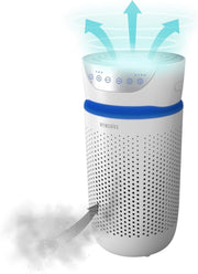 5-in-1 HEPA Air Purifier Quiet Night Mode UV-C Pet Smoke Small Room