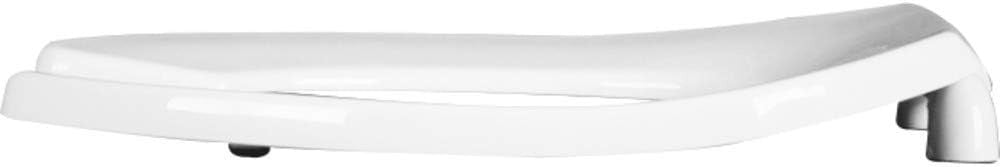 Commercial Elongated Toilet Seat White Open Front Heavy Duty