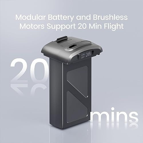 4K GPS Drone w/ 3KM Range Auto Return Follow Me Brushless Motor Foldable