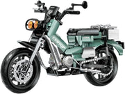 Motorcycle Building Kit 628 PCS | Realistic Racing Model Display Toy