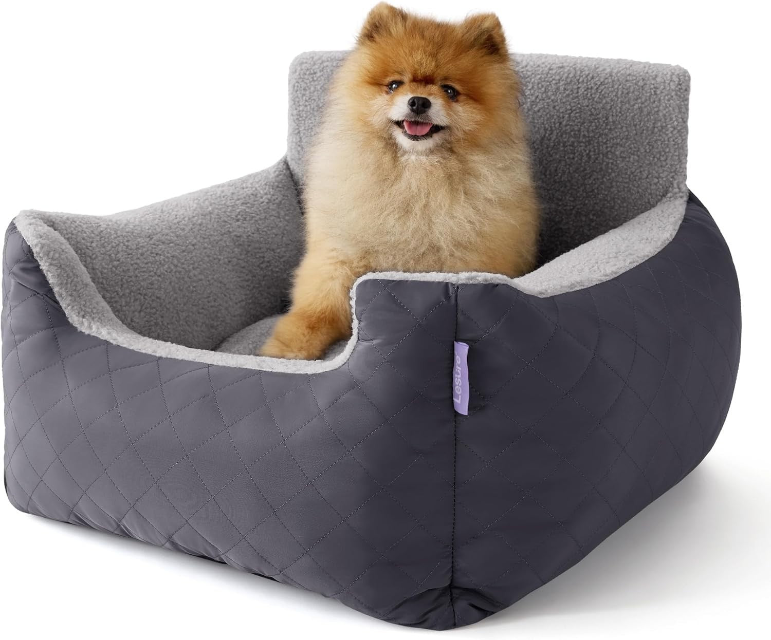 Waterproof Dog Car Seat Booster Bed Travel Carrier Leash Medium Dogs