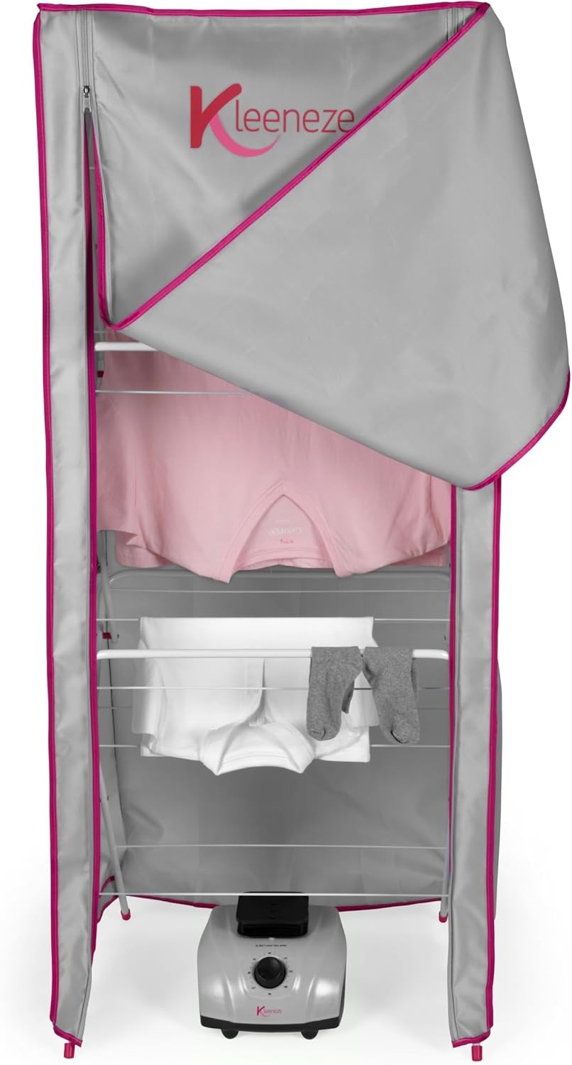 Heated Clothes Airer Cover Pod Electric Laundry Dryer Energy Saving Indoor