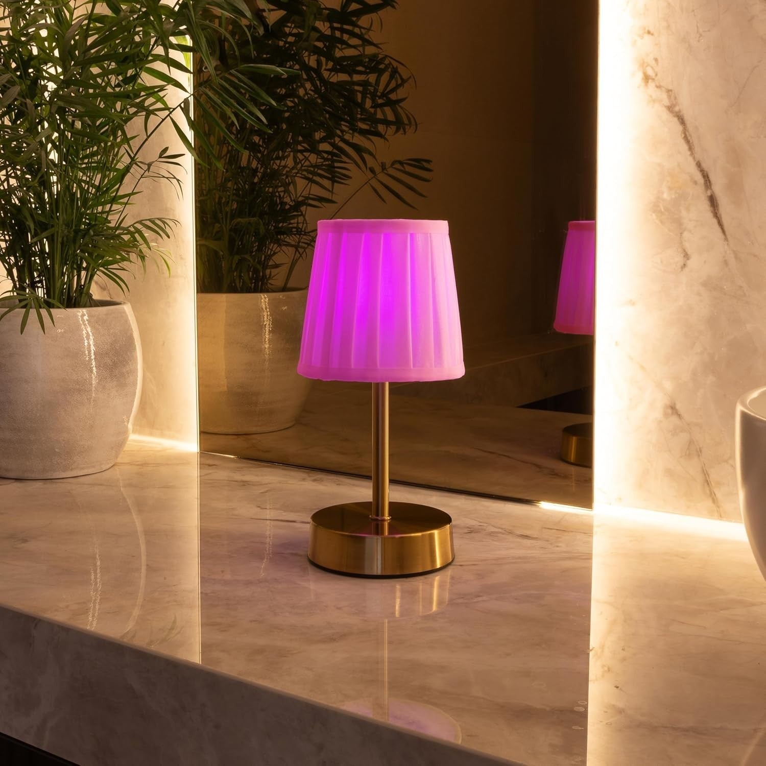 Cordless LED Table Lamps Set of 4 – Rechargeable, Dimmable, Remote, Ambient Ligh