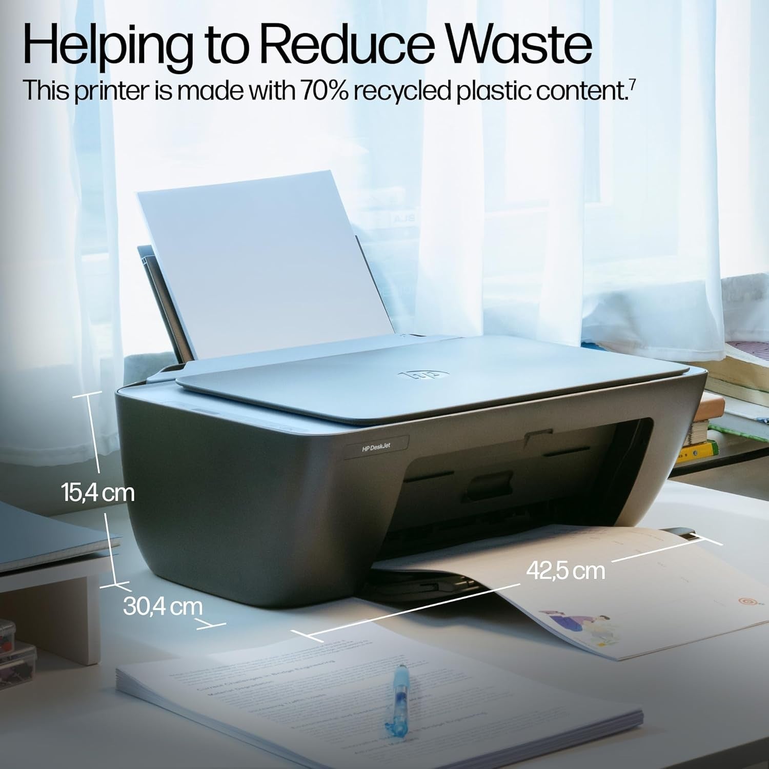 All-in-One Wireless Colour Printer Scanner Copier Duplex Cement Noir A4
