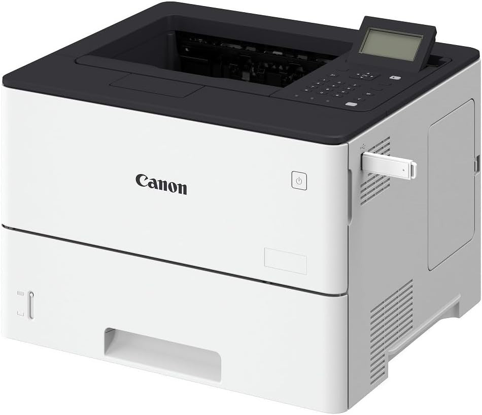 Mono Laser Printer White | High-Speed A4 Duplex Ethernet USB Office