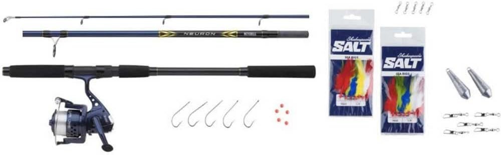 Telescopic Sea Fishing Rod & Reel Combo – Ready-to-Fish 2.1m Kit