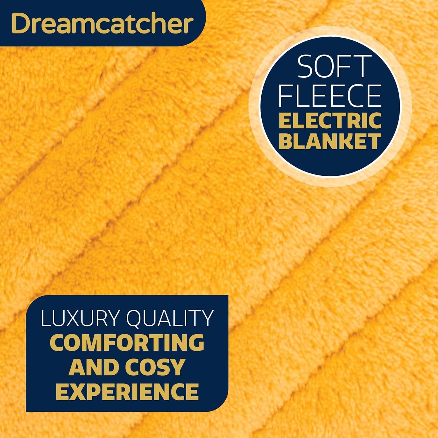 Electric Heated Throw Blanket 160x120cm Soft Fleece 9 Heat Timer