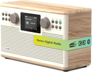 DAB DAB+ HiFi Stereo Radio Bluetooth FM USB AUX Display Remote