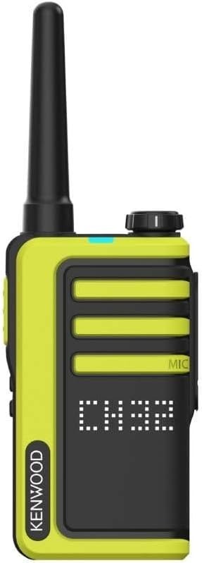 PMR446 Walkie Talkies 2 Pack 6km Range 32 Channel USB-C Rechargeable