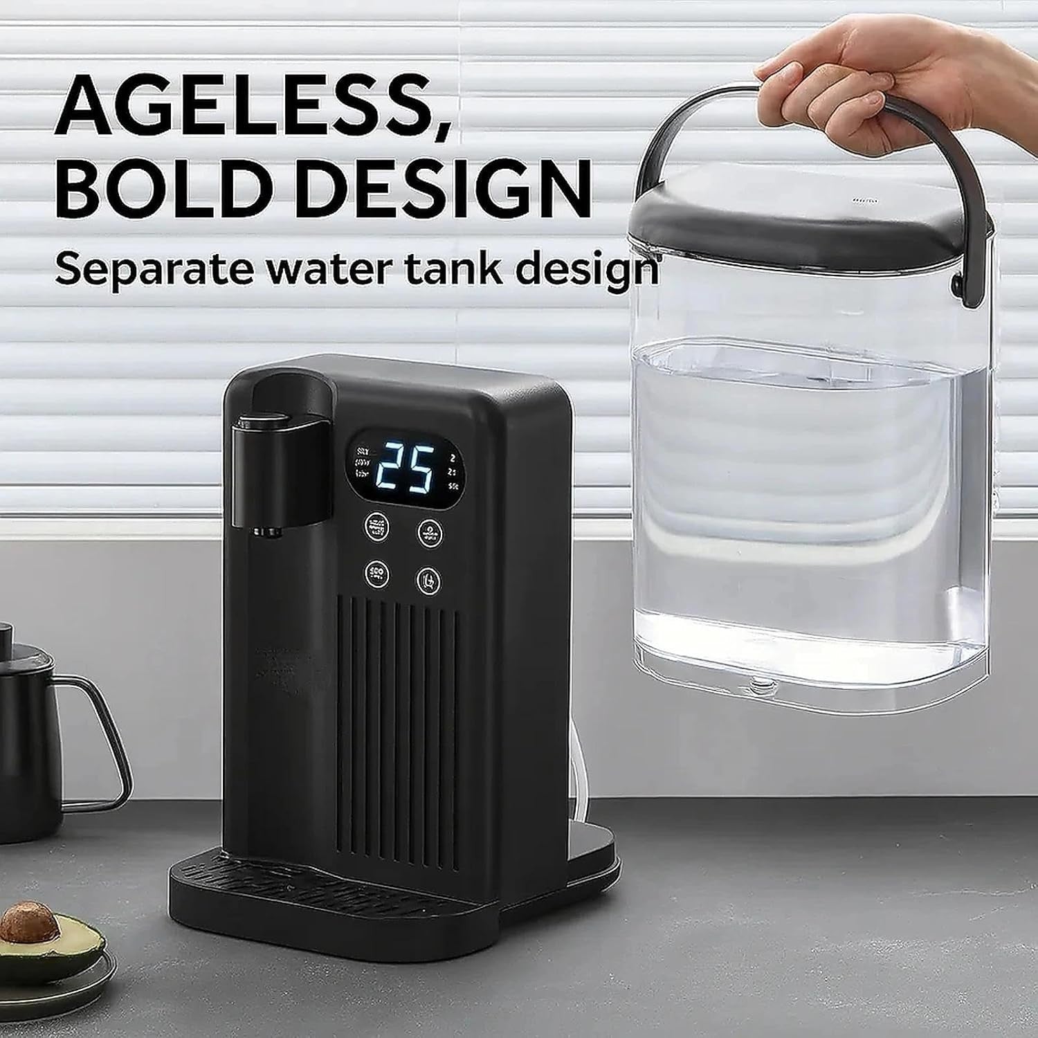 Instant Hot Water Dispenser 3L Touch Control 2000W Heating
