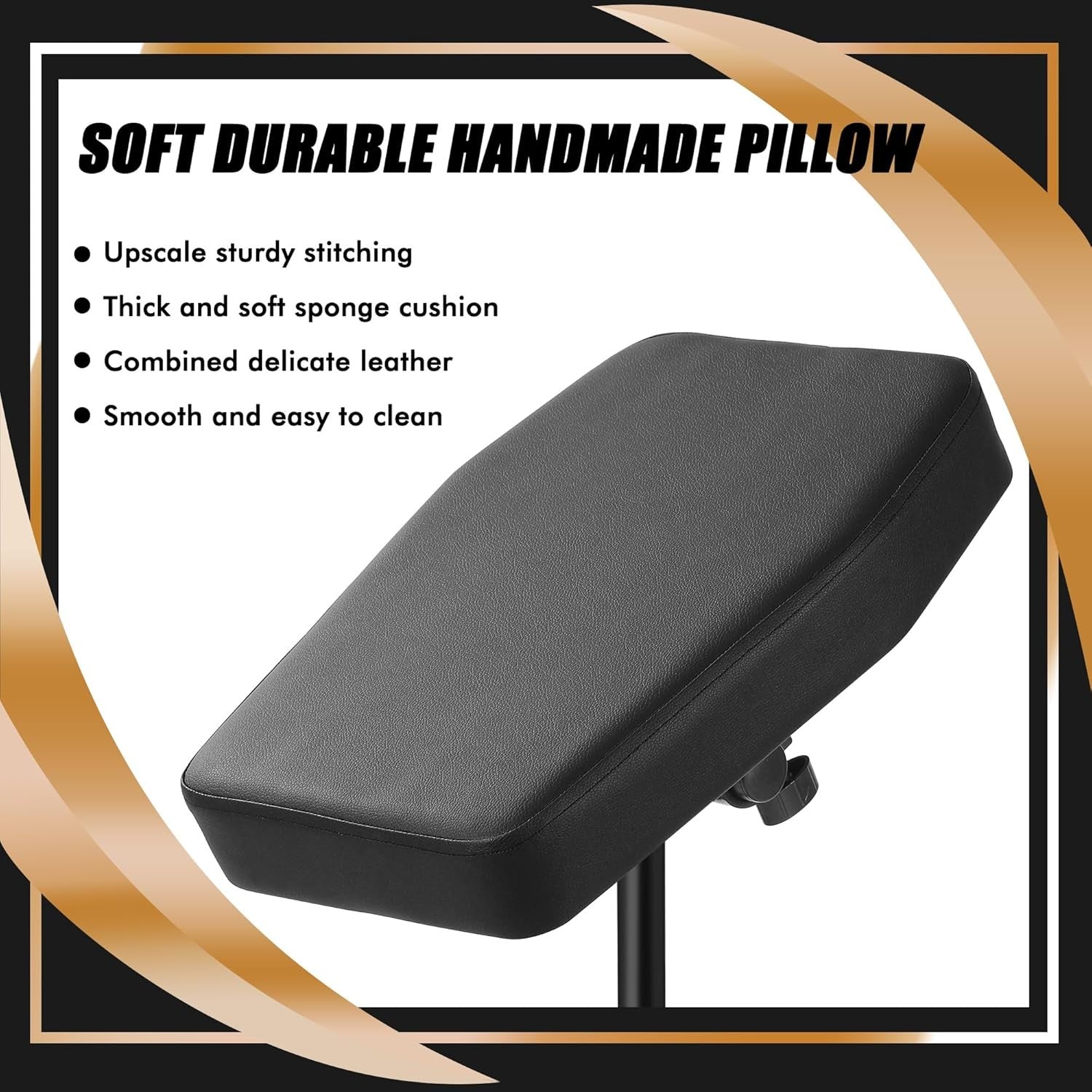 Tattoo Armrest Stand Adjustable Height Padded Artist Support with Stable Base
