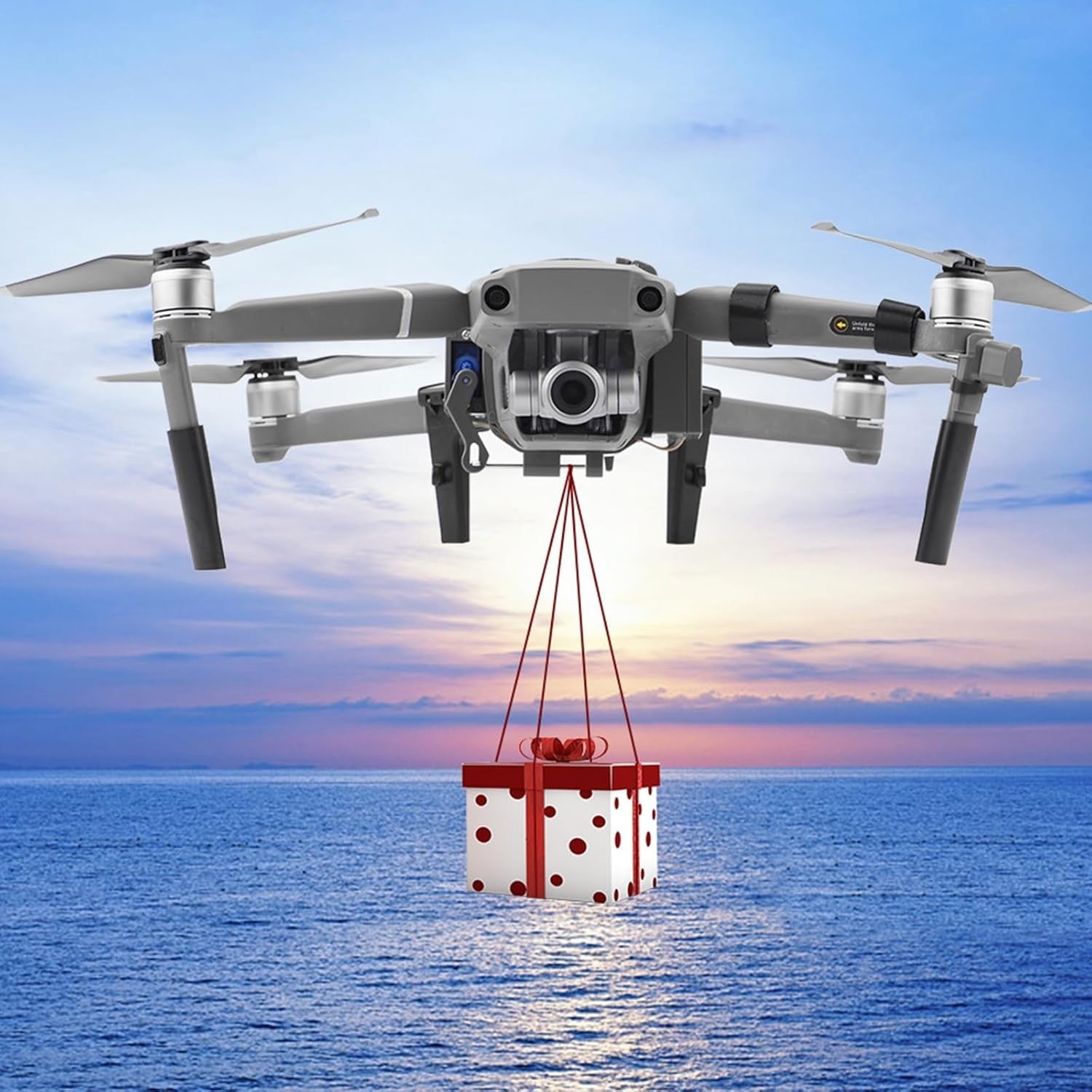 Drone Airdrop System with Landing Gear for DJI Mavic 2 Pro/Zoom