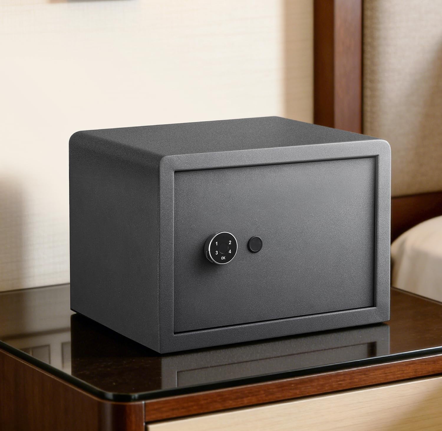 1.2 Cu Ft Fingerprint Safe Box Biometric Digital Lock Cash Security