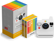 Bluetooth Instant Camera Bundle 16 Photo Film Pack Autofocus White