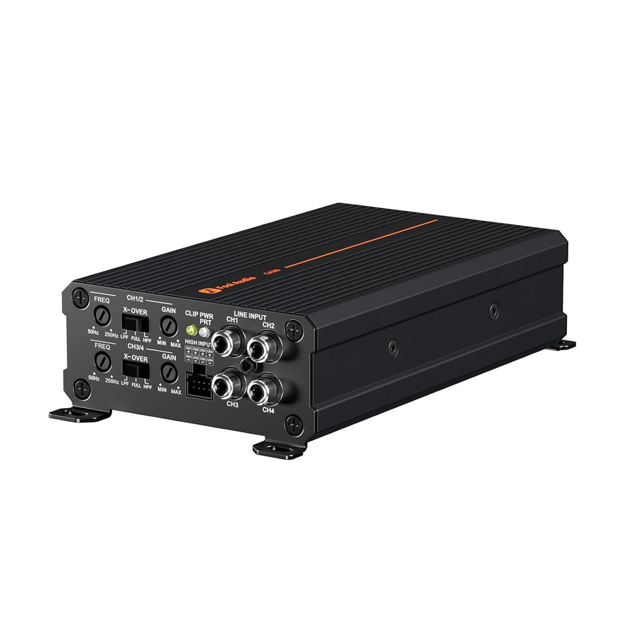 4-Channel Car Amplifier Class D 100Wx4 320W Bridged RCA High/Low Input