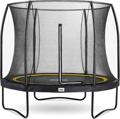 10ft Round Garden Trampoline with Safety Net Galvanised Frame