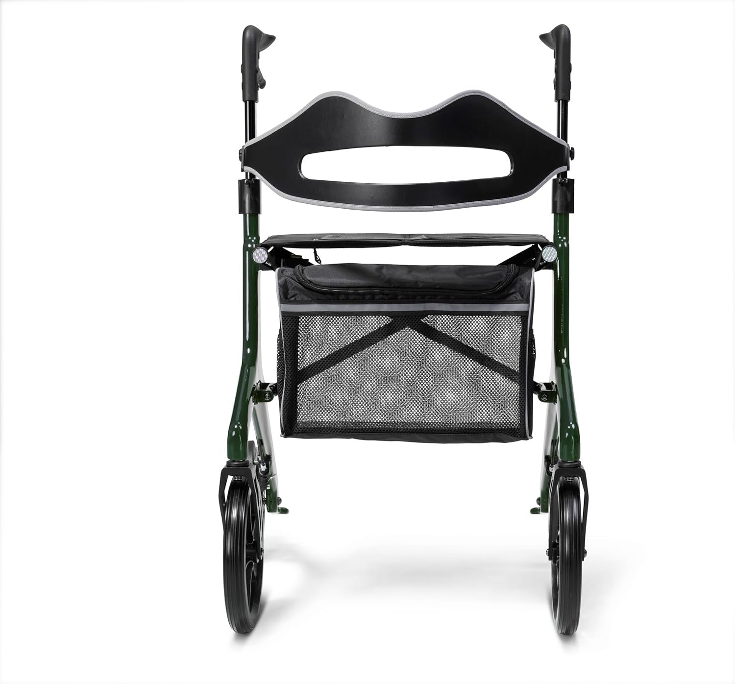 Ultra Lightweight Carbon Fibre Rollator Walker Folding Mobility Aid 4 Wheels