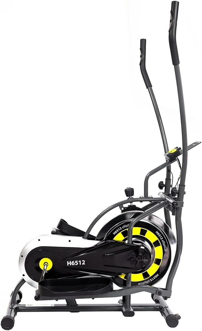 Elliptical Cross Trainer Front Flywheel Magnetic Resistance LCD Display Home Gym