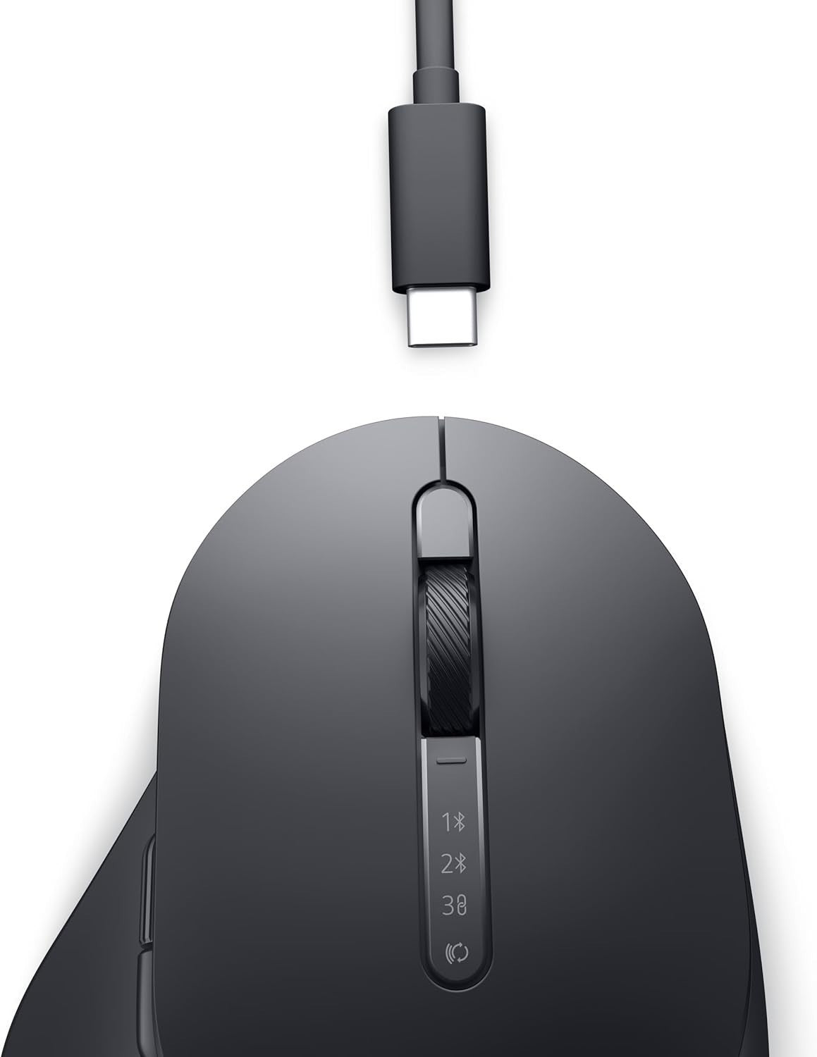 Rechargeable Wireless Mouse 8000 DPI Bluetooth USB Receiver 7 Button Ergonomic
