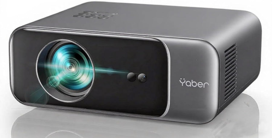 1080P WiFi6 Smart Projector Auto Focus 6D Keystone 4K