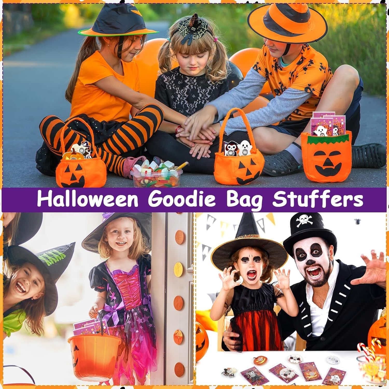 24pcs Halloween Fidget Spinners Bulk Party Favors Classroom Prizes