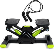 Mini Twist Stepper w/ LCD Monitor, Hydraulic System & Resistance Bands