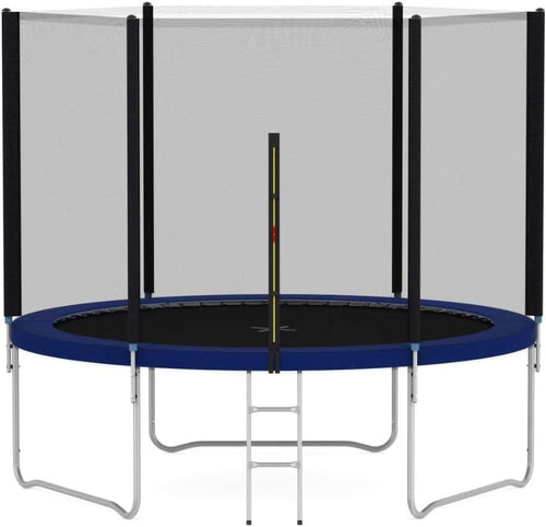 6FT Heavy Duty Kids Garden Trampoline Safety Net Ladder Outdoor Set