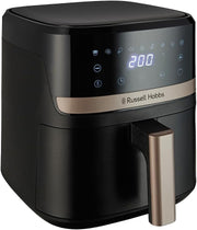4.3L Digital Air Fryer 200°C 9 Presets Rapid Air Dishwasher Safe Auto Off