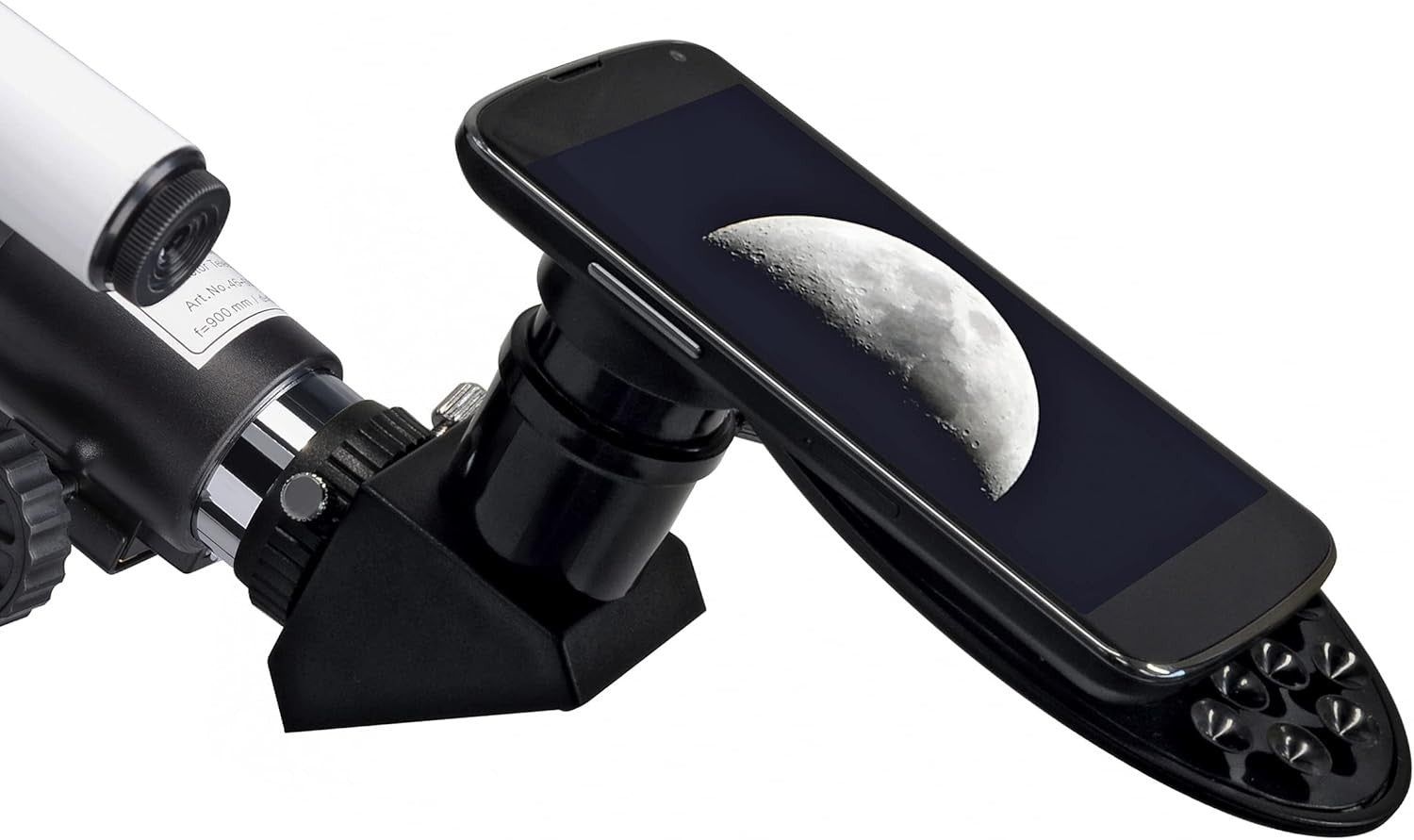 60mm Refractor Telescope 900mm AZ Mount Kids Book Set Smartphone Holder