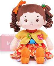 Busy Montessori Plush Doll 16in Learning Sensory Toy for Toddlers